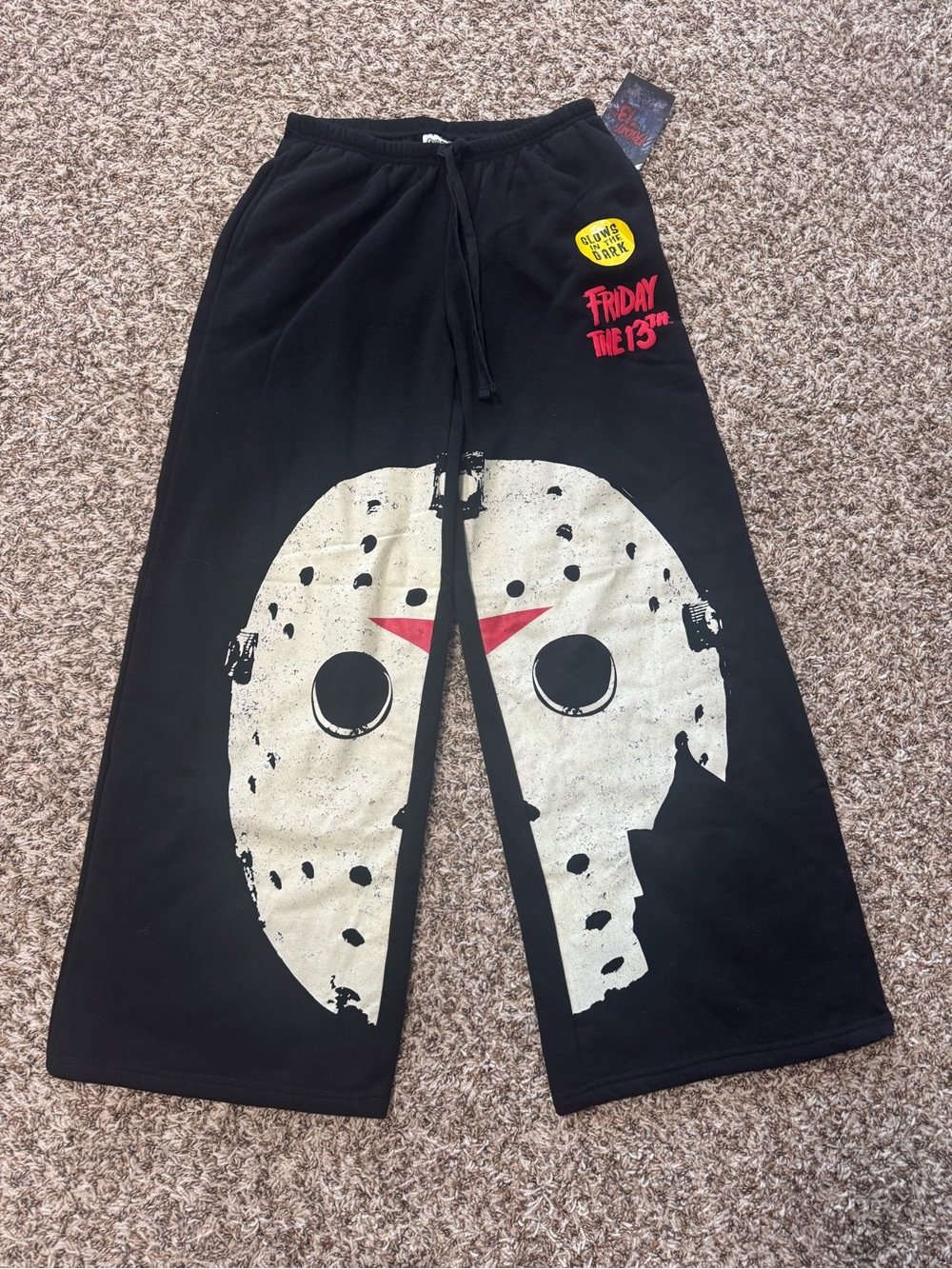 Halloween glow in  the dark Graphic Lounge Pants